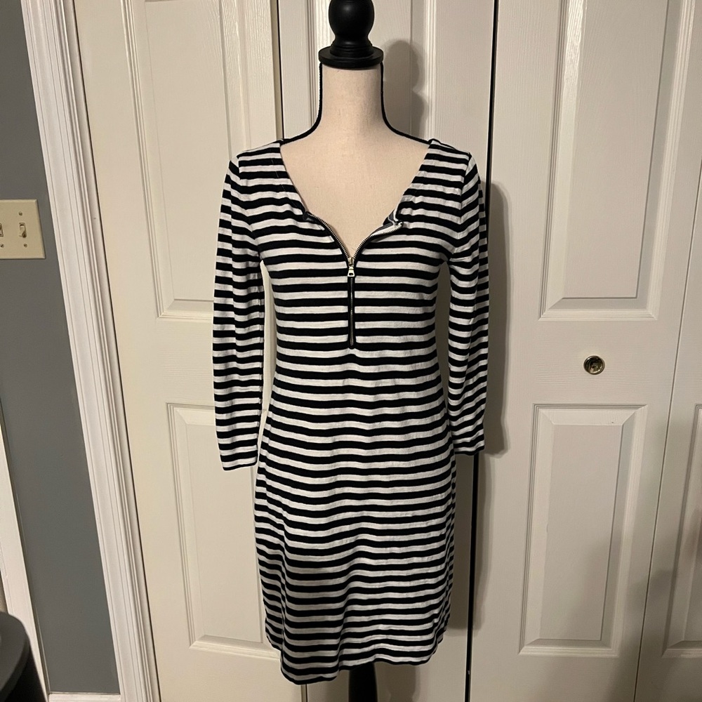 JCrew striped dress